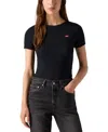 Levi's The Perfect Cotton-jersey T-shirt In Anthracite Night