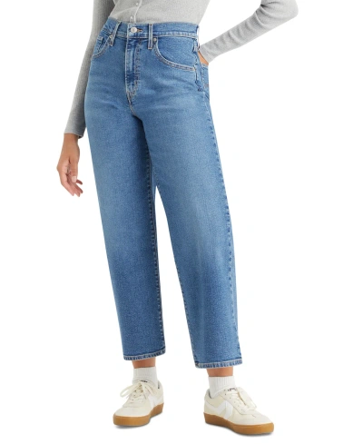 Levi's Women's High-rise Wide-leg Ripped Jeans In Summer Love In The Mist