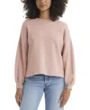 Levi's Leo Raw Cut Sweatshirt In Pale Mauve
