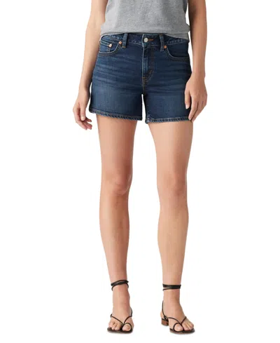 Levi's Women's Mid-rise A-line Denim Shorts In Dont You K
