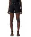 Levi's Women's Mid-rise A-line Denim Shorts In First Or L