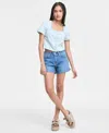 Levi's Women's Mid-rise A-line Denim Shorts In No You Did