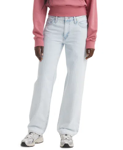 LEVI'S WOMEN'S MID RISE COTTON 94 BAGGY JEANS