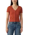 Levi's Women's Muse Short-sleeve Button-front Top
