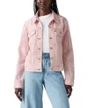 Levi's Original Trucker Jacket In Cloudy Pale Mauve Trucker