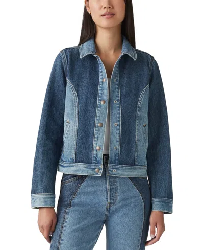 LEVI'S PREMIUM WOMEN'S ORIGINAL COTTON DENIM TRUCKER JACKET