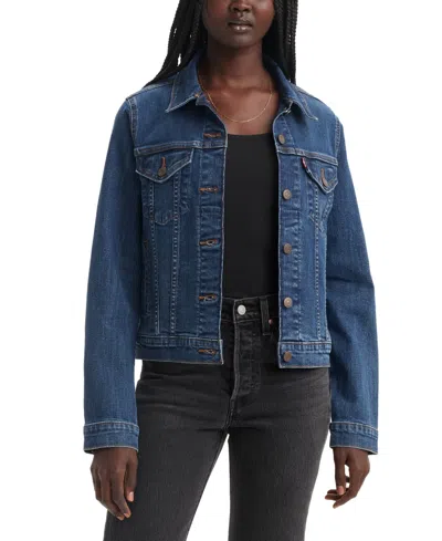 Levi's Women's Original Cotton Denim Trucker Jacket In See Her Run