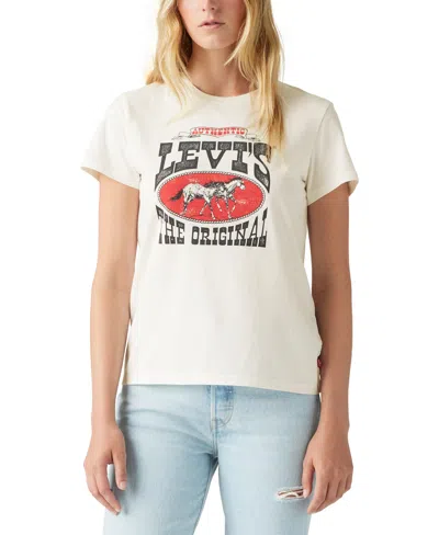 Levi's Women's Perfect Graphic Logo Cotton T-shirt