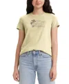 Levi's Women's Perfect Graphic Logo Cotton T-shirt In Beach Sand