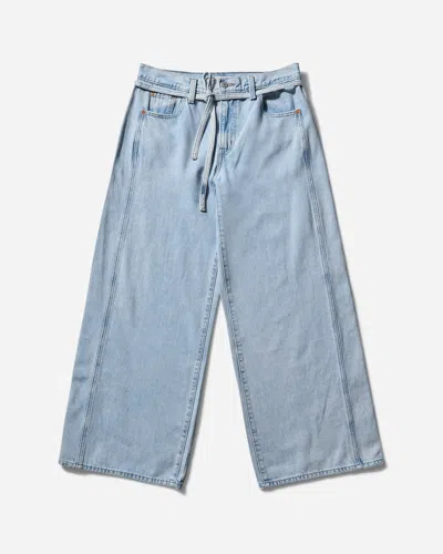 Levi's Women S Xl Straight Seamed Jeans In Blue