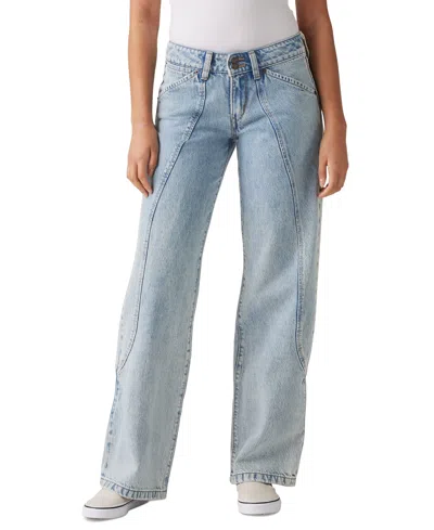 Levi's Women's Superlow Seamed Cotton Jeans In Look At Me