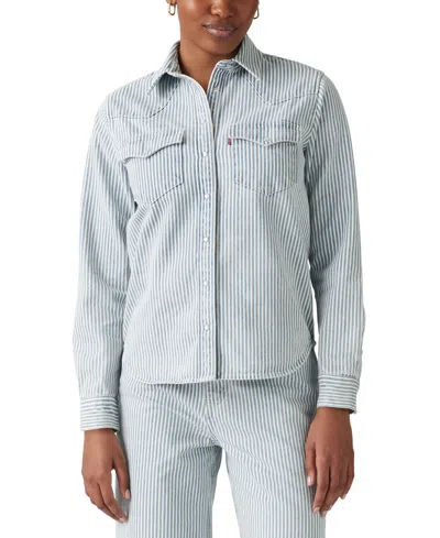 Levi's Women's The Ultimate Western Cotton Denim Shirt