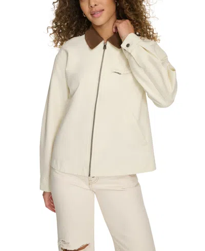 LEVI'S WOMEN'S UTILITY COLLAR JACKET