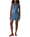 Levi's Vianna Vest Dress In Cause And Effect