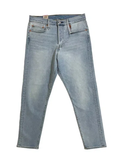 Levi's Women's Wedgie Fit High Rise Crop Denim Jeans In Blue