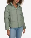 Levi's Women's Western Puffer Jacket In Lily Pad