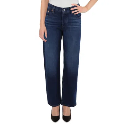 Levi's Womens Denim Straight Leg Jeans