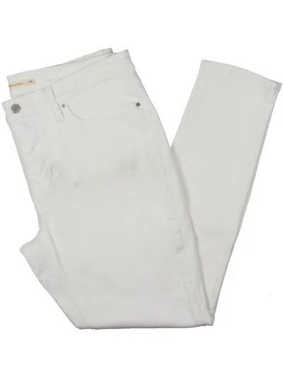 Levi's Womens High-rise Denim Skinny Jeans In White