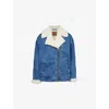Levi's Faux-shearling-trim Jacket In In The Air