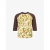 Levi's Womens Multi  X Denim Tears Floral-print Cotton-jersey T-shirt In Multi