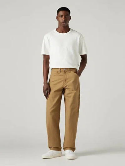 Levi's Workwear Utility Pants In Ermine Canvas