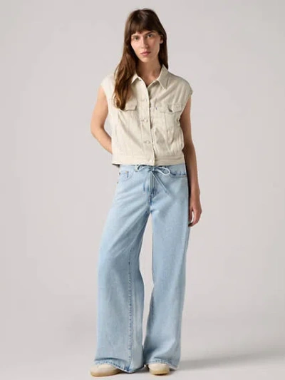 Levi's Xl Straight Seamed Jeans In Vitality