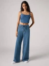 Levi's Xl Straight Seamed Jeans In Forbidden Fruit