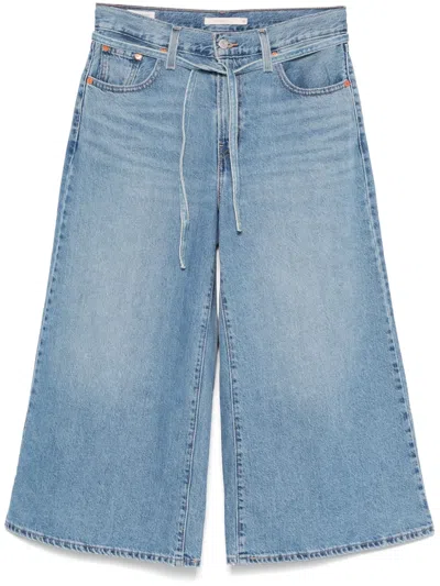 Levi's Xl Culotte Jeans In Blue