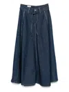 Levi's Xl Maxi Skirt In Blue