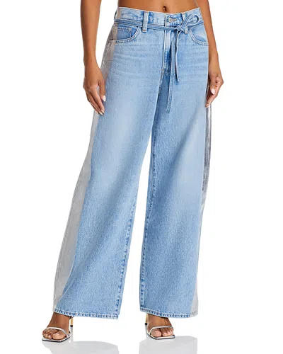 Levi's Xl Straight Linen+ Denim Jeans In Gray