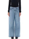 Levi's Blue Xl Baggy Straight Jeans In Thanks Friend Loght Blue