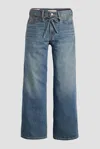 Levi's Xl Straight High-rise Straight-leg Jeans In Blu