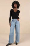 Levi's Xl Straight High-rise Straight-leg Jeans In Blue
