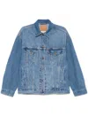 Levi's Denim Jumpsuit In 蓝色