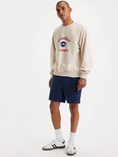 Levi's Xx Chino Authentic 6" Men's Shorts 30 In Naval Academy Seersucker