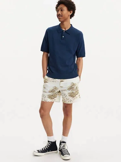 Levi's Xx Chino Authentic 6" Men's Shorts 34 In Coastal Scenic Egret