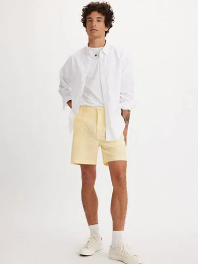 Levi's Xx Chino Authentic 6" Men's Shorts 38 In Sundress Marlon Stripe Seersucker