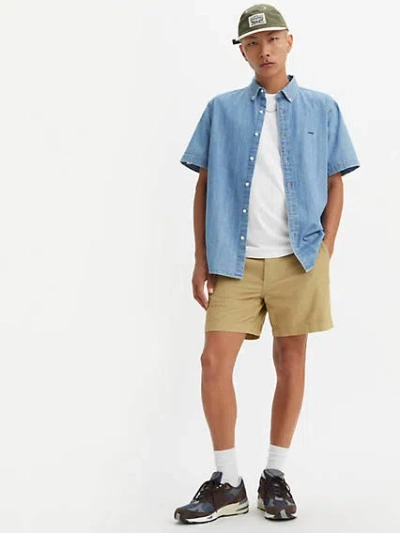 Levi's Xx Chino Authentic Corduroy 6" Men's Shorts 38 In Olive Grey