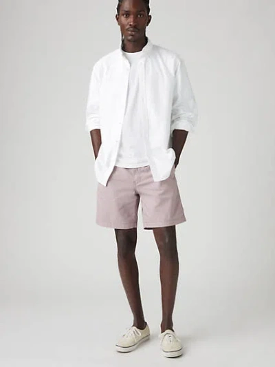 Levi's Xx Chino Authentic Relaxed Shorts In Purple Dove