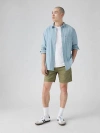 Levi's Xx Chino Authentic Relaxed 8" Lightweight Twill Men's Shorts 44x8 In Deep Lichen Green