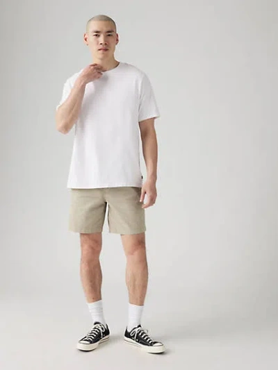 Levi's Xx Chino Authentic Relaxed 8" Lightweight Twill Men's Shorts 44x8 In Vintage Khaki
