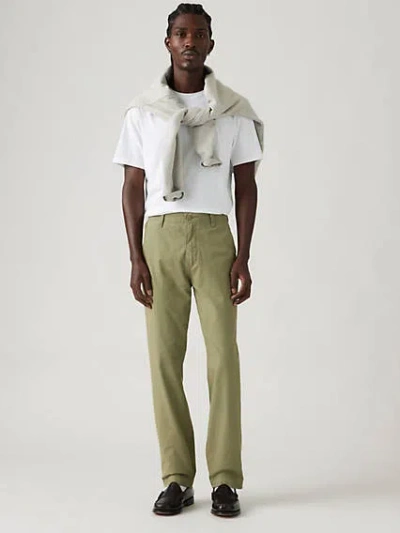 Levi's Xx Chino Authentic Relaxed Pants In Deep Lichen Green