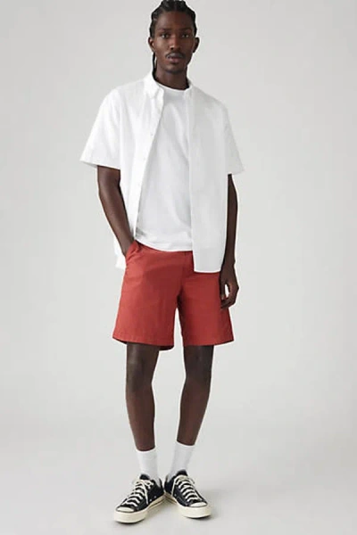 Levi's Xx Chino Authentic Relaxed Shorts In Red