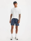 Levi's Xx Chino Easy 6" Men's Shorts S In Naval Academy Fishing Print