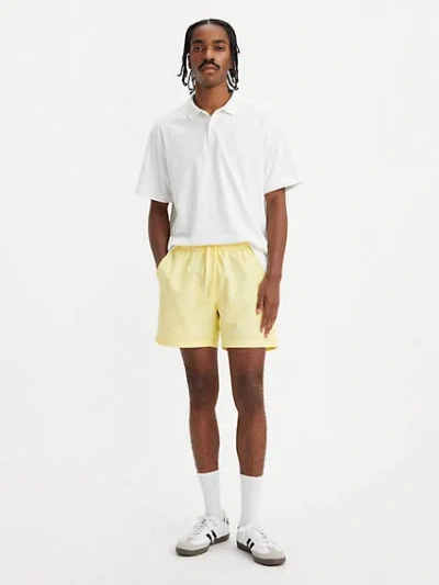 Levi's Xx Chino Easy 6" Men's Shorts Xl In Mood Yellow