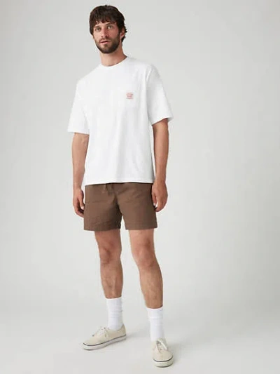 Levi's Xx Chino Easy Cotton Linen Men's Shorts Xxl In Rain Drum