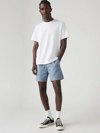 Levi's Xx Chino Easy Cotton Linen Men's Shorts Xxl In Steam Blue