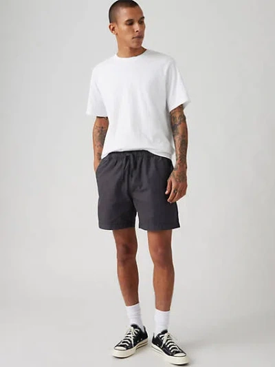 Levi's Xx Chino Easy Cotton Linen Men's Shorts Xxl In Dark Phantom