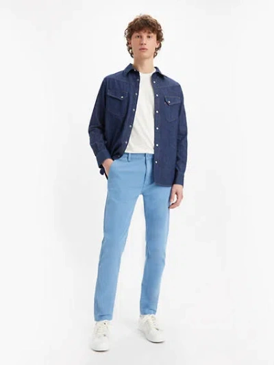 Levi's Xx Chino Slim Taper Fit Men's Pants 34x34 In Riviera Blue Shady Garment Dye
