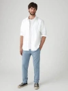 Levi's Xx Chino Standard Taper Cotton Linen Pants In Steam Blue